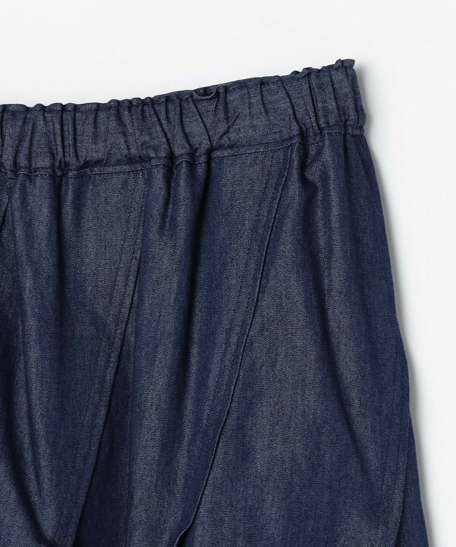 【GREEN】コットンリヨセルダンガリースカート 詳細画像 ライトブルー 16