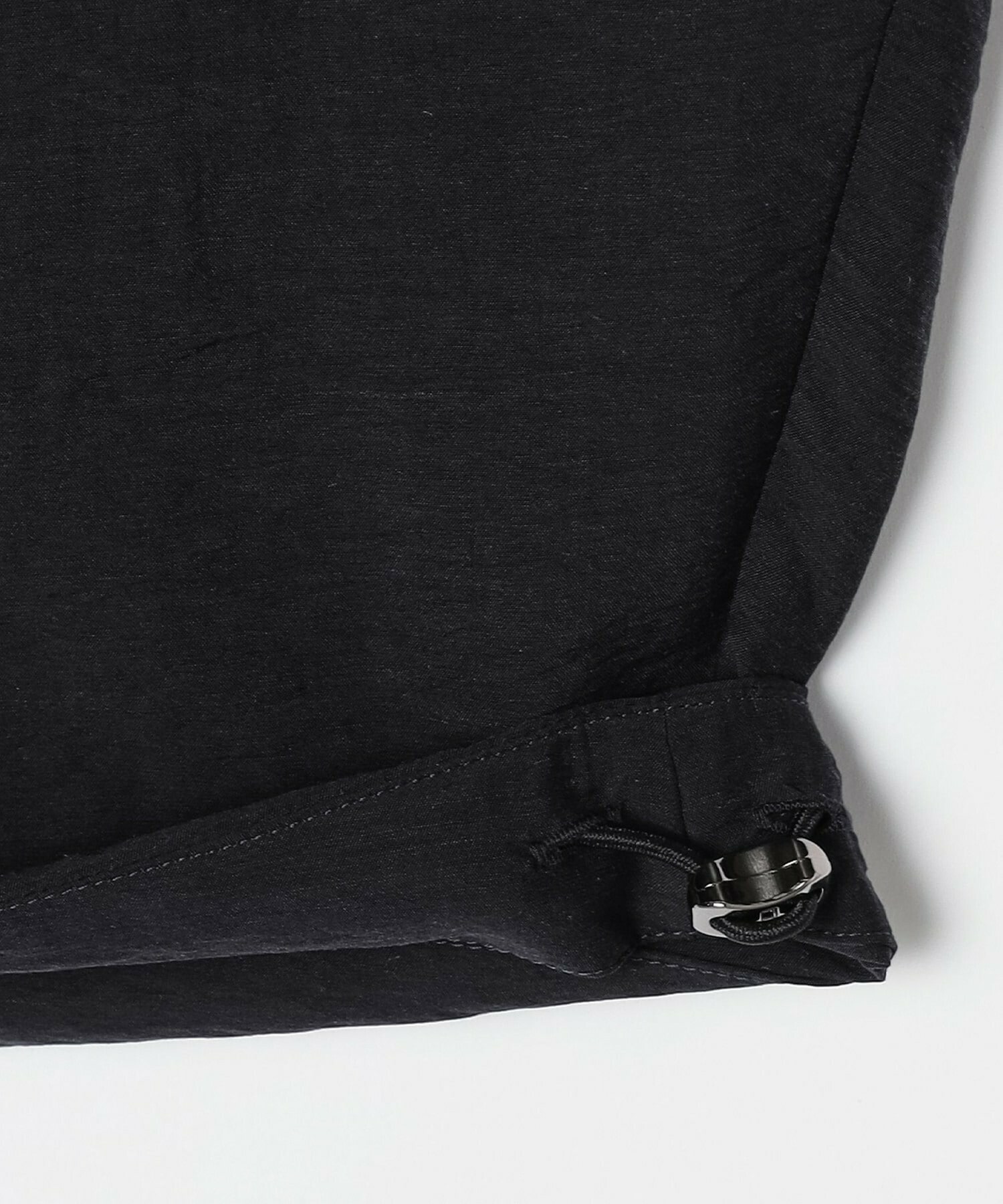 【GREEN】シルク混エアリー平織ブラウス 詳細画像 ネイビー 19