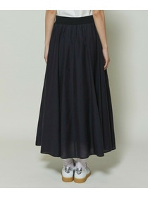 【GREEN】シルク混エアリー平織スカート 詳細画像 ネイビー 30