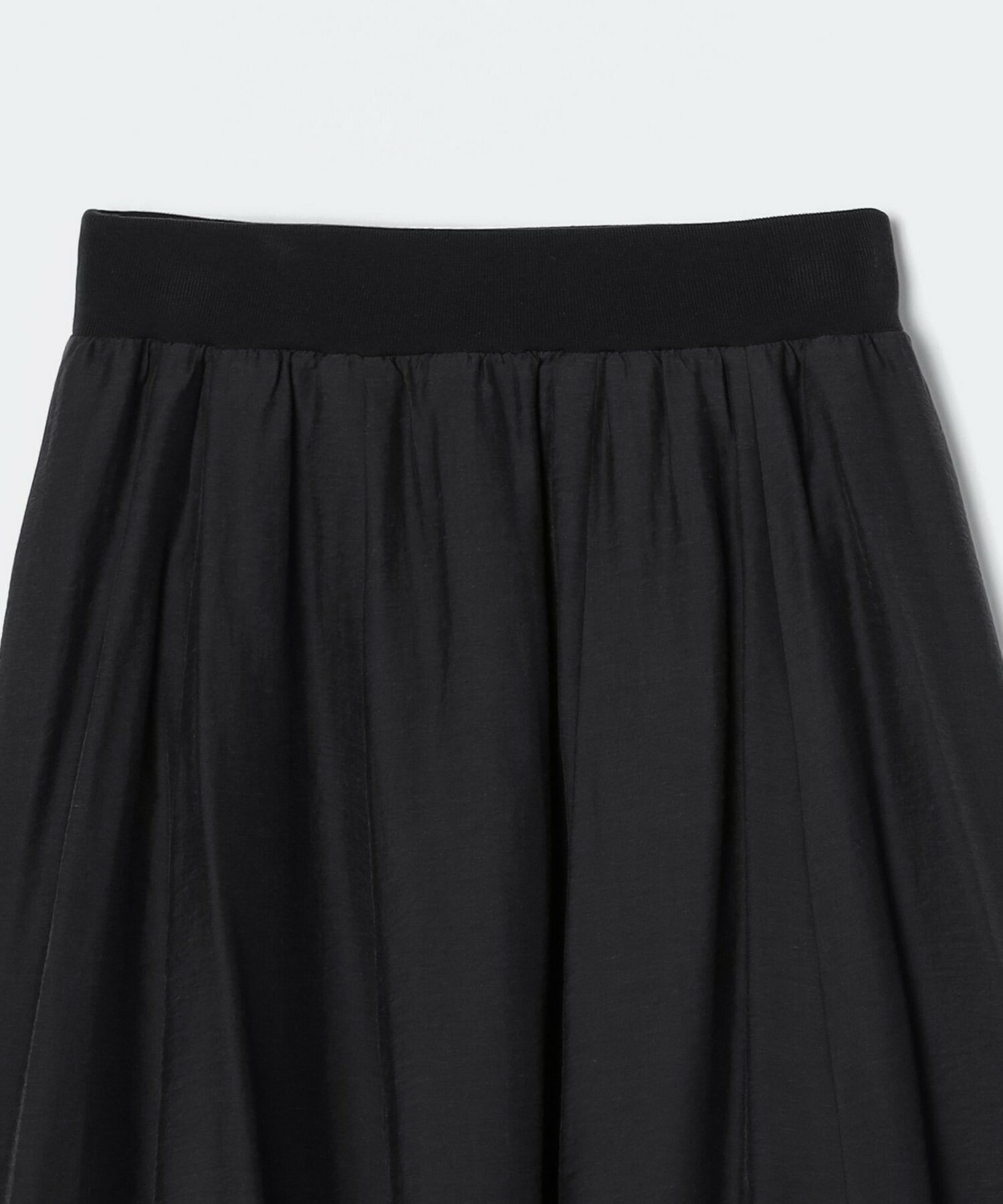 【GREEN】シルク混エアリー平織スカート 詳細画像 ネイビー 33