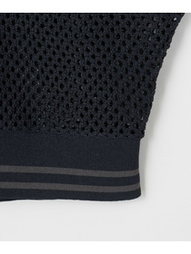 【GREEN】和紙メッシュショートブルゾン 詳細画像 ネイビー 23