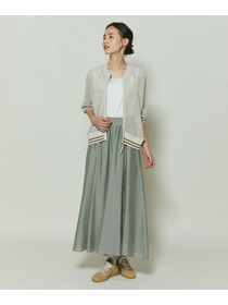 【GREEN】和紙メッシュショートブルゾン 詳細画像 ネイビー 3