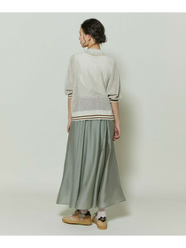 【GREEN】和紙メッシュショートブルゾン 詳細画像 ネイビー 5