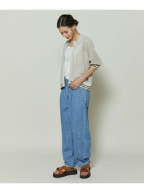 【GREEN】和紙メッシュショートブルゾン 詳細画像 ネイビー 8