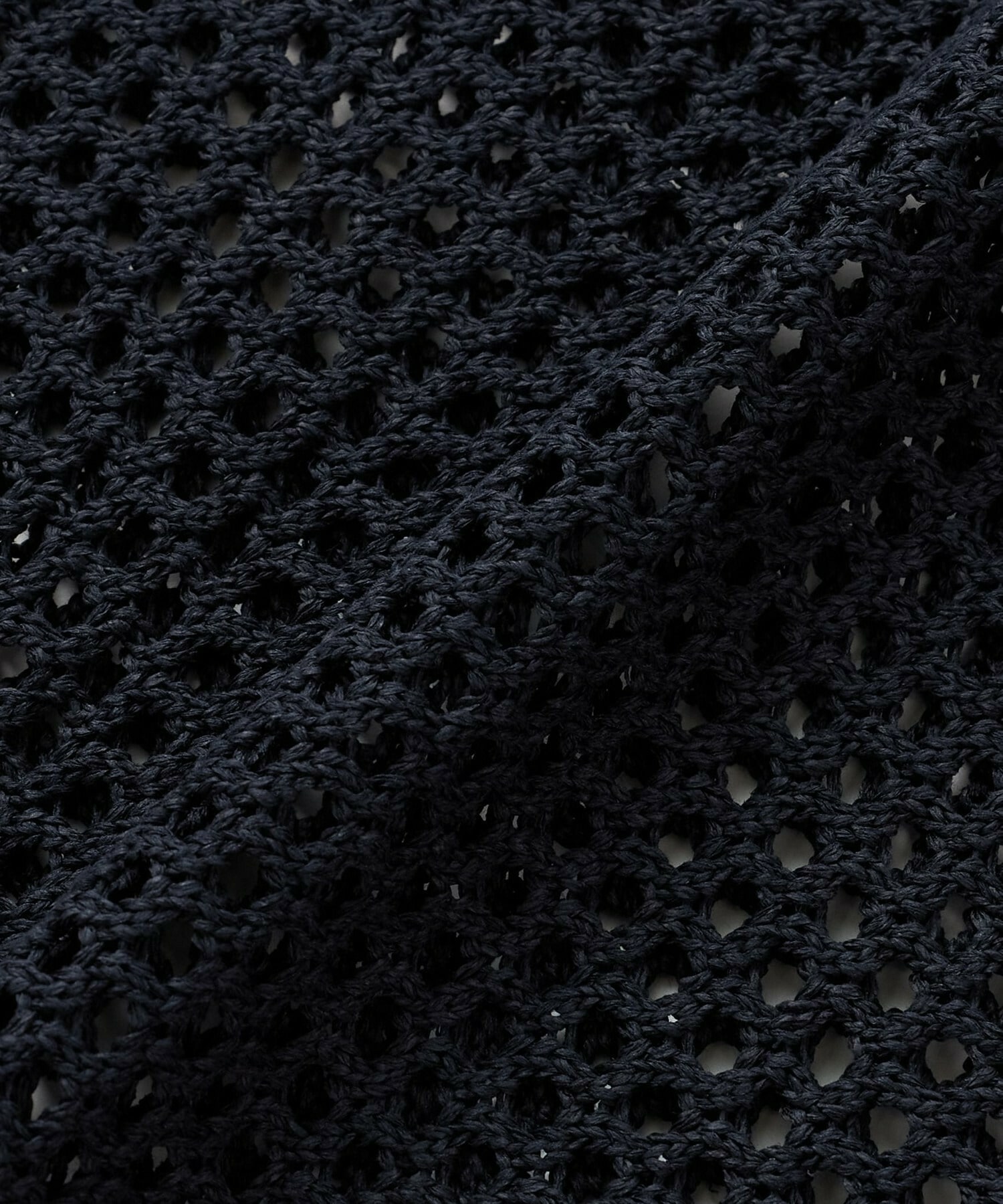 【GREEN】和紙メッシュショートブルゾン 詳細画像 ネイビー 25