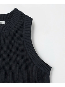 【GREEN】和紙メッシュジレ 詳細画像 ネイビー 17