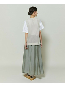 【GREEN】和紙メッシュジレ 詳細画像 ネイビー 4