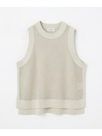 【GREEN】和紙メッシュジレ 詳細画像 ネイビー 6