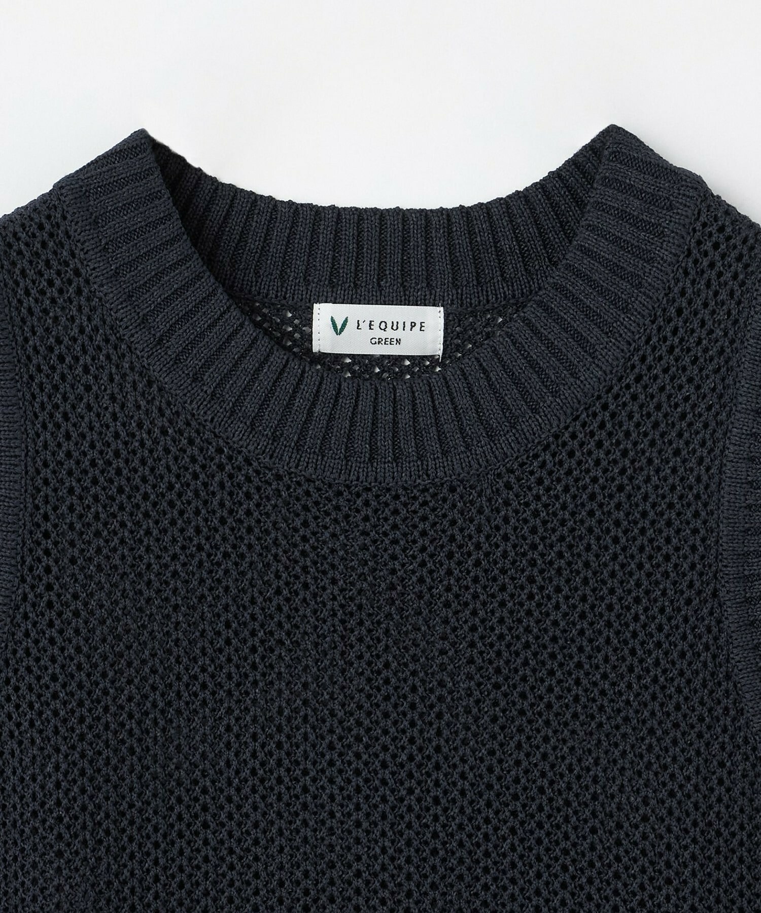 【GREEN】和紙メッシュジレ 詳細画像 ネイビー 16