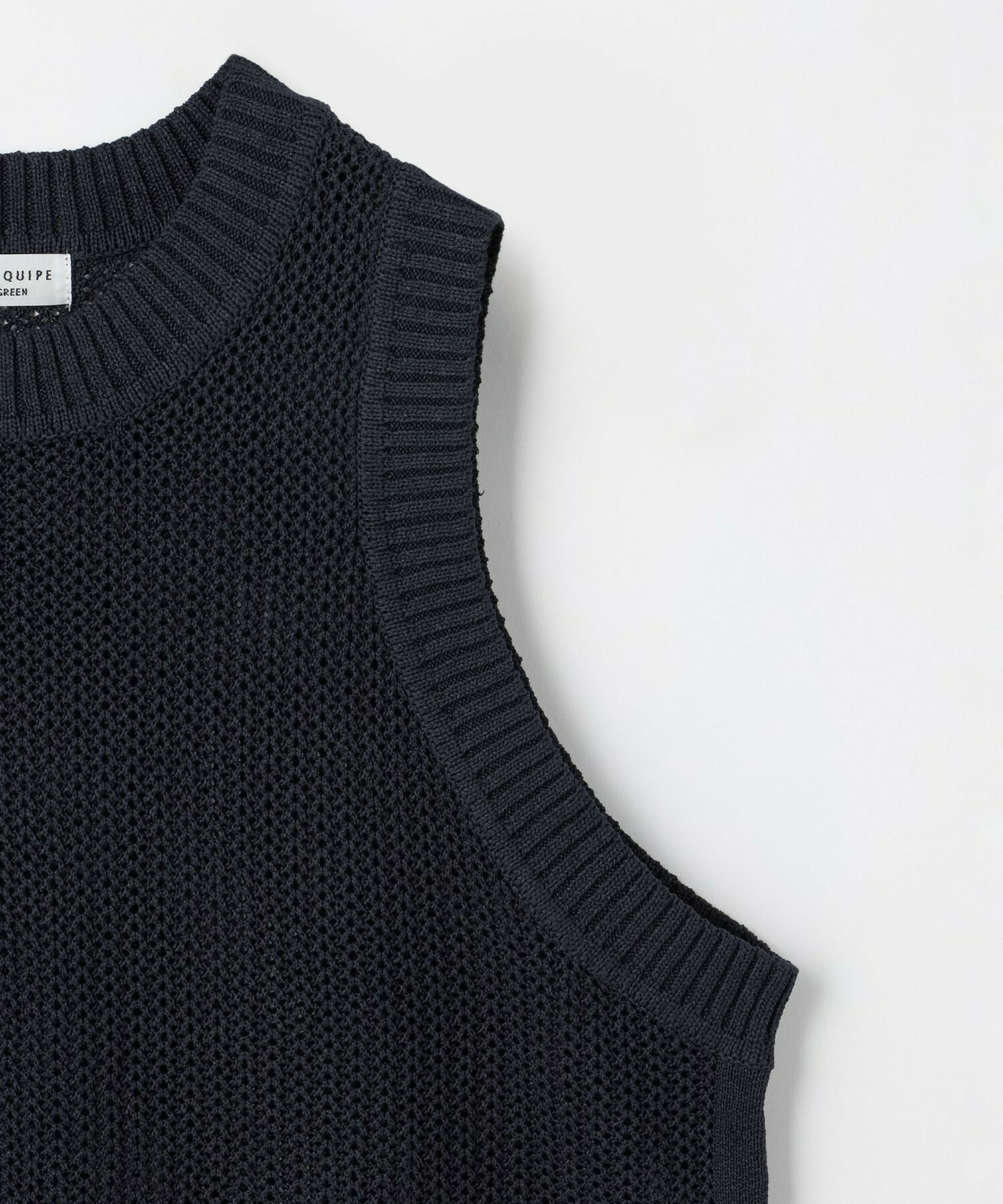 【GREEN】和紙メッシュジレ 詳細画像 ネイビー 17