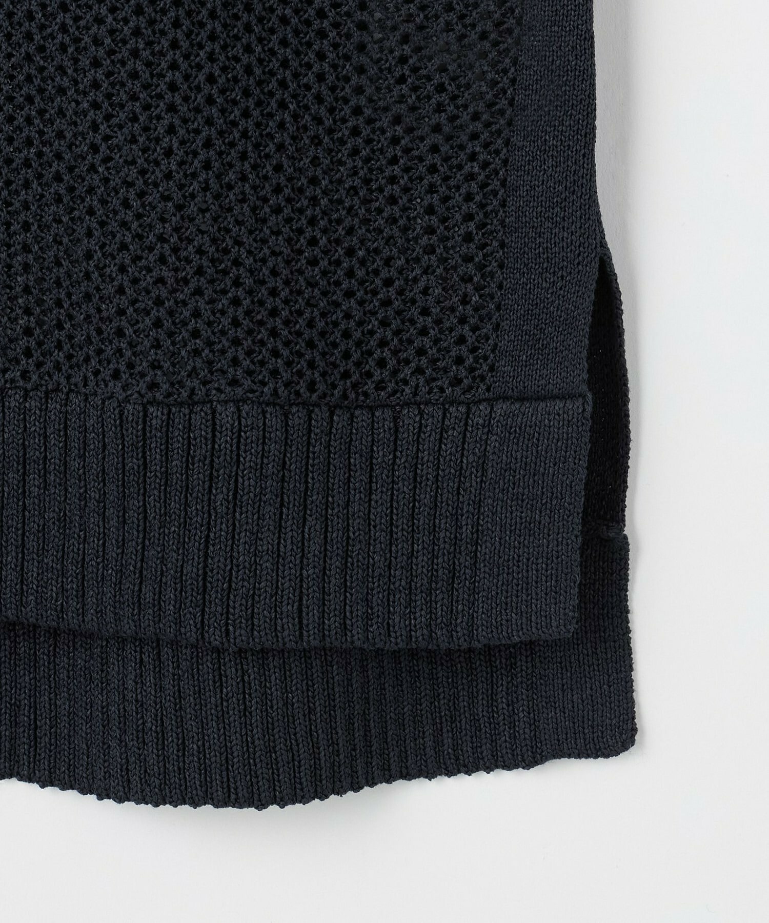 【GREEN】和紙メッシュジレ 詳細画像 ネイビー 18