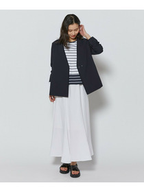 【L'EQUIPE】バイカラーパネルボーダーカットソー 詳細画像 ブラック&times;ホワイト 11