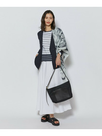 【L'EQUIPE】バイカラーパネルボーダーカットソー 詳細画像 ブラック&times;ホワイト 14