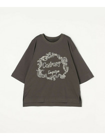 【L'EQUIPE】フレームロゴTシャツ 詳細画像 チャコール 27