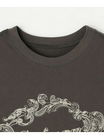 【L'EQUIPE】フレームロゴTシャツ 詳細画像 チャコール 29