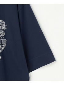 【L'EQUIPE】フレームロゴTシャツ 詳細画像 ネイビー 37