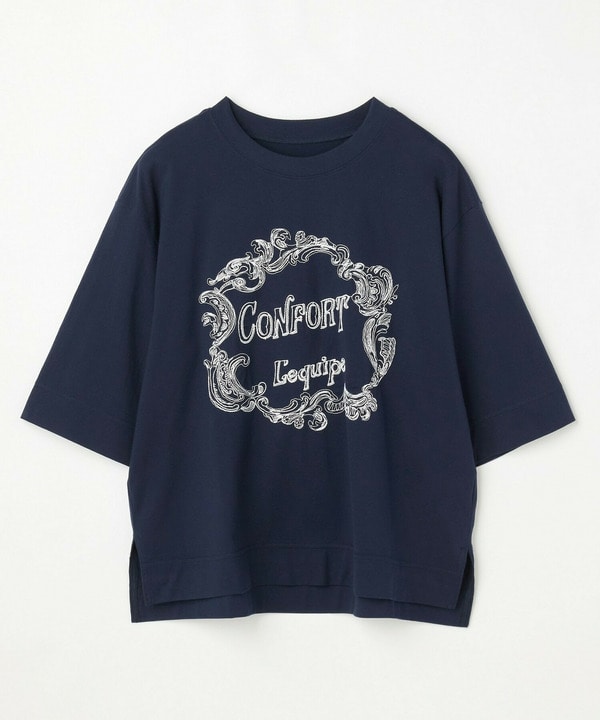 【L'EQUIPE】フレームロゴTシャツ
