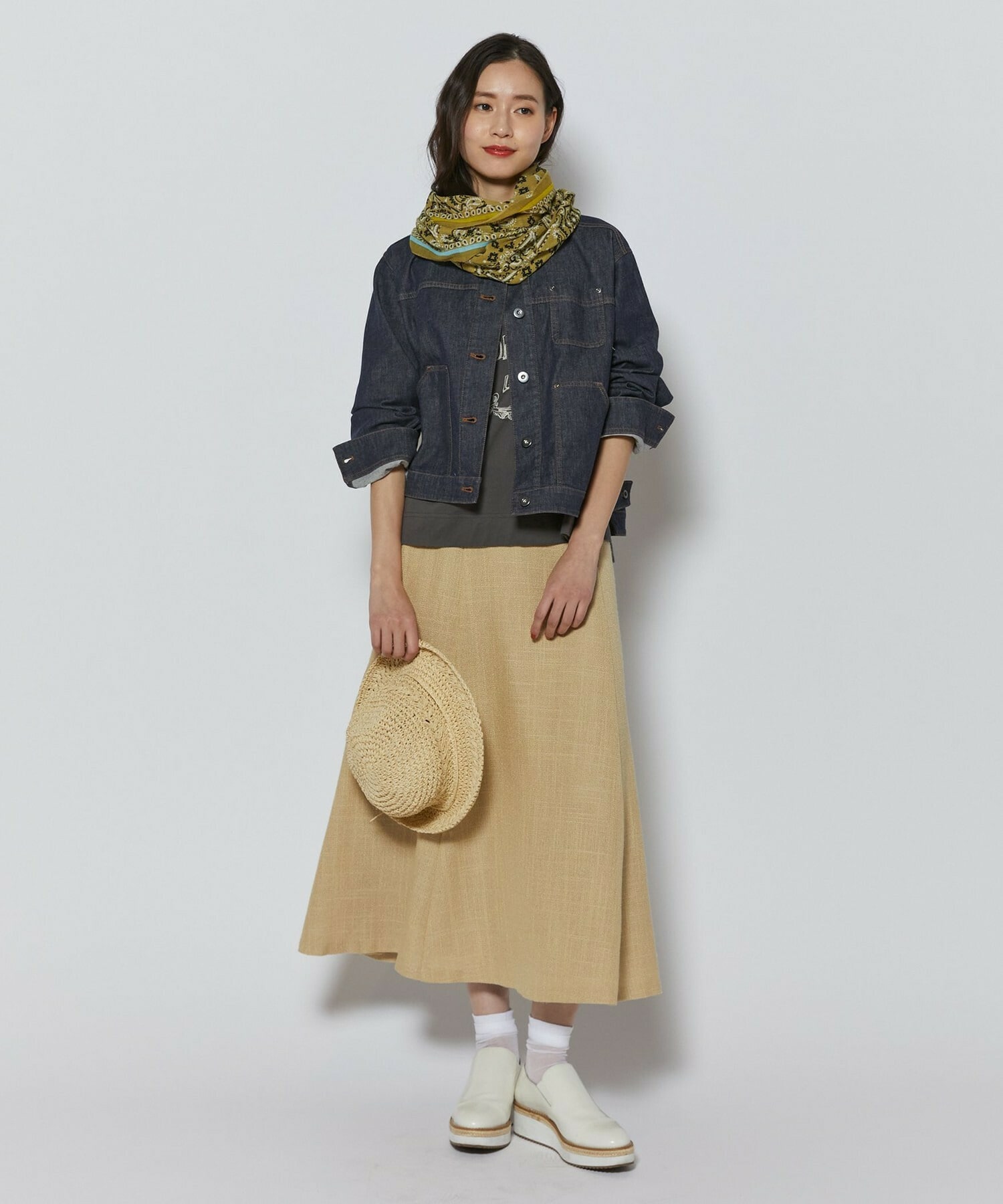 【L'EQUIPE】フレームロゴTシャツ 詳細画像 チャコール 20