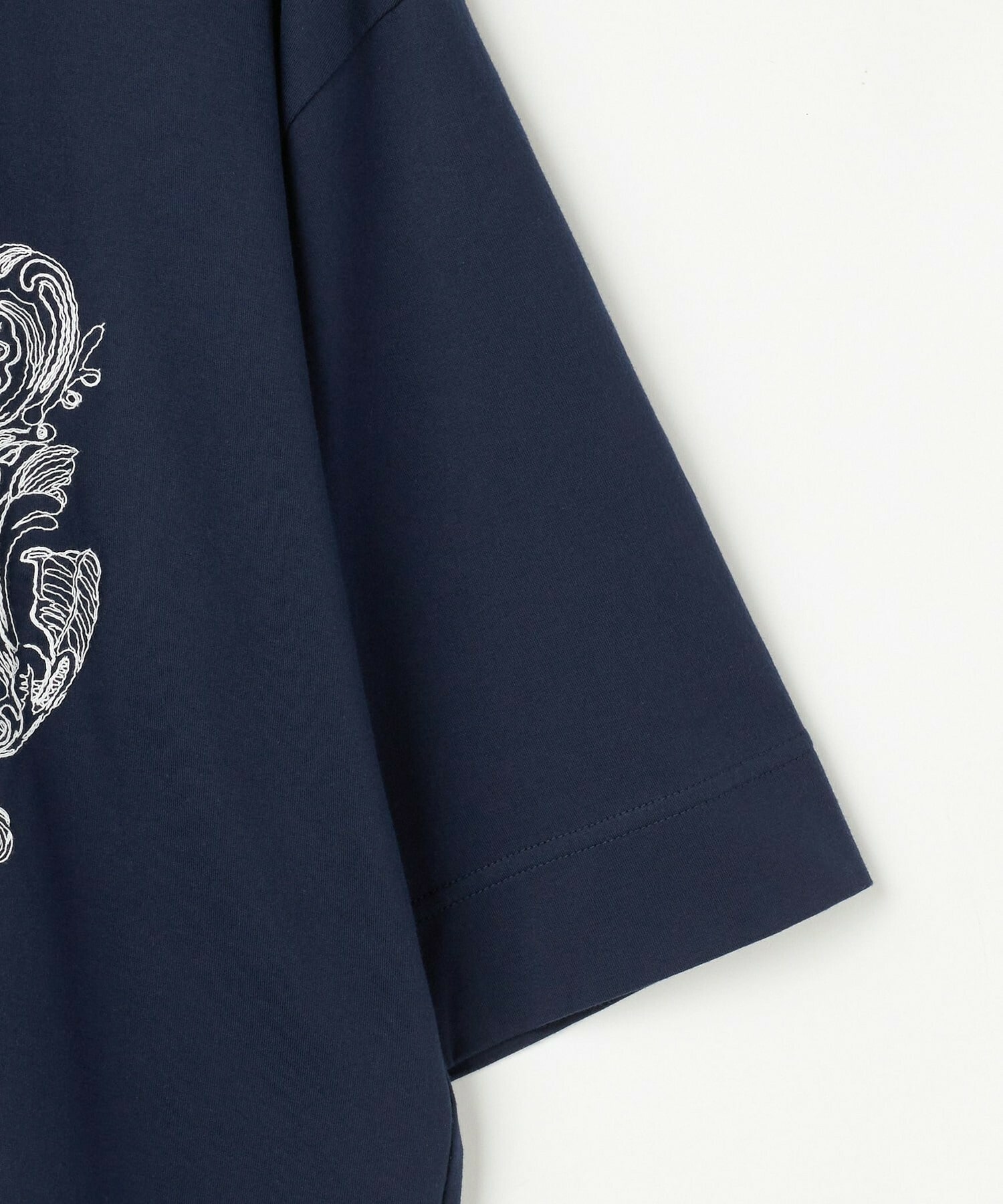 【L'EQUIPE】フレームロゴTシャツ 詳細画像 ネイビー 37