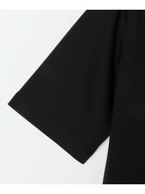 【L'EQUIPE】コットンリヨセルポンチカットソー 詳細画像 ブラック 8