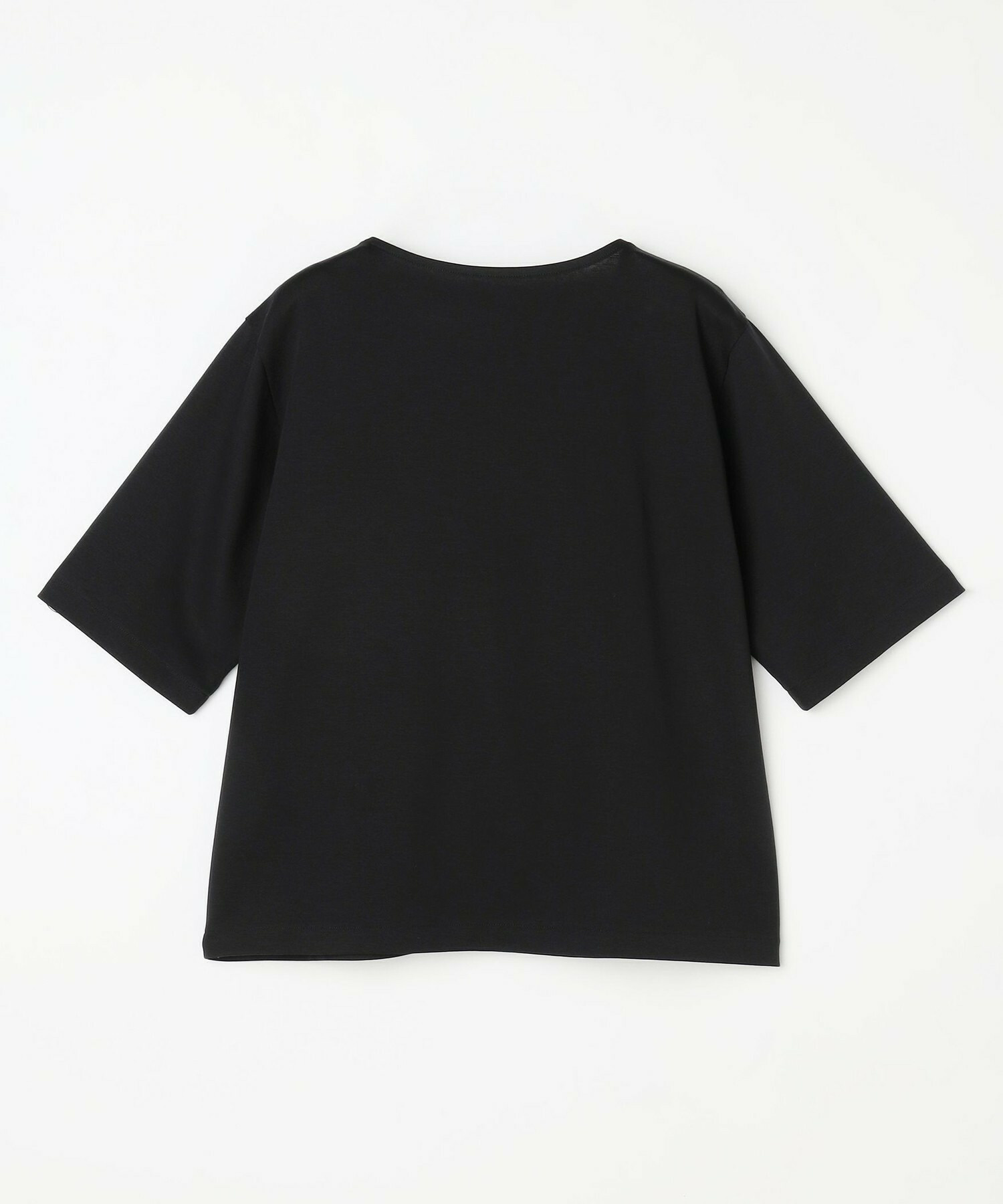 【L'EQUIPE】コットンリヨセルポンチカットソー 詳細画像 ブラック 6