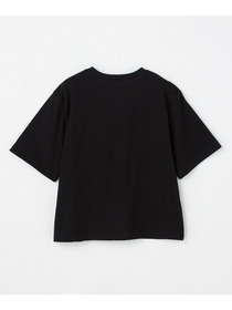 【L'EQUIPE】フラワー顔料プリントTシャツ 詳細画像 ブラック 17