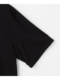 【L'EQUIPE】フラワー顔料プリントTシャツ 詳細画像 ブラック 19