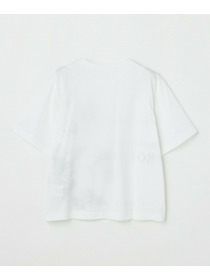 【L'EQUIPE】60/2シルケット天竺フラワーロゴプリントTシャツ 詳細画像 カーキ 20