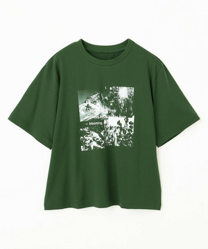 【L'EQUIPE】フォトプリントTシャツ 詳細画像 グリーン 1