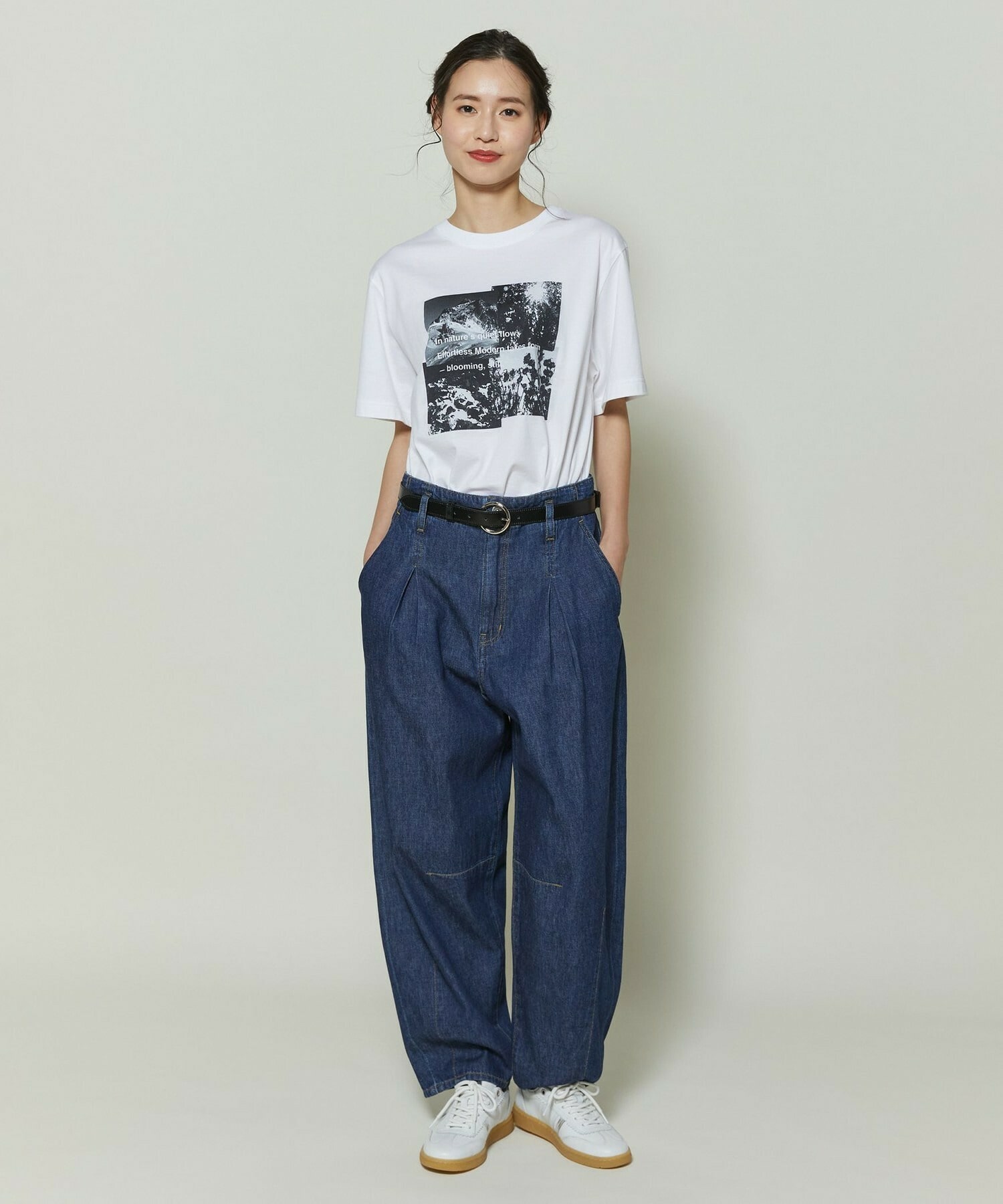 【L'EQUIPE】フォトプリントTシャツ 詳細画像 ブラック 14