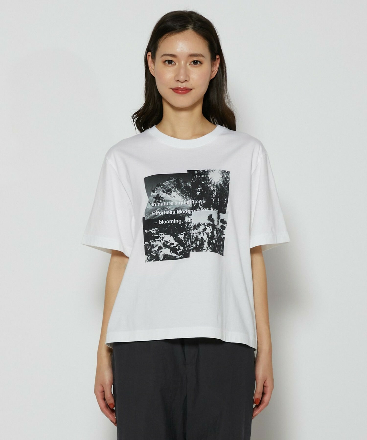 【L'EQUIPE】フォトプリントTシャツ 詳細画像 ブラック 18