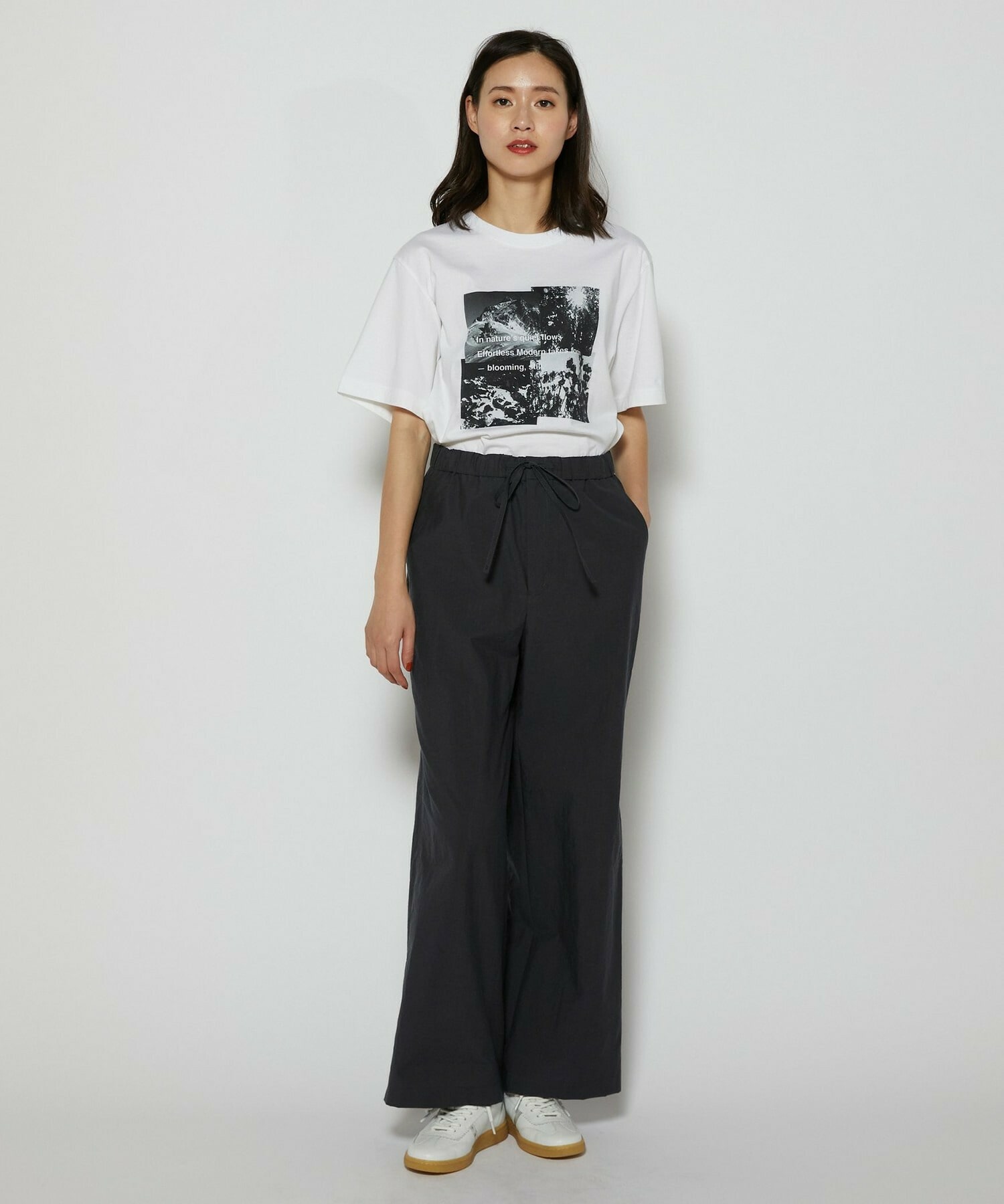 【L'EQUIPE】フォトプリントTシャツ 詳細画像 ブラック 8