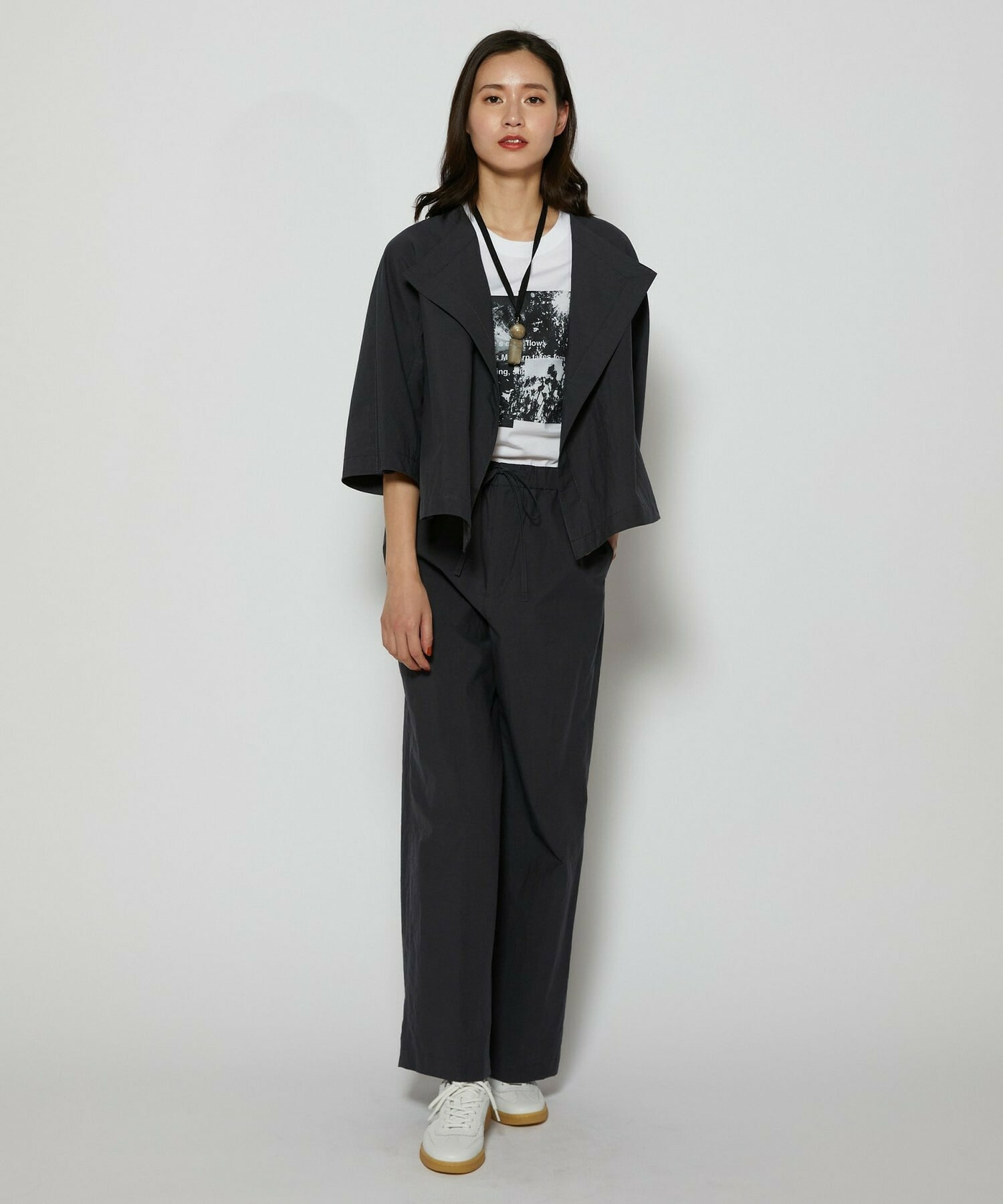 【L'EQUIPE】フォトプリントTシャツ 詳細画像 ブラック 9