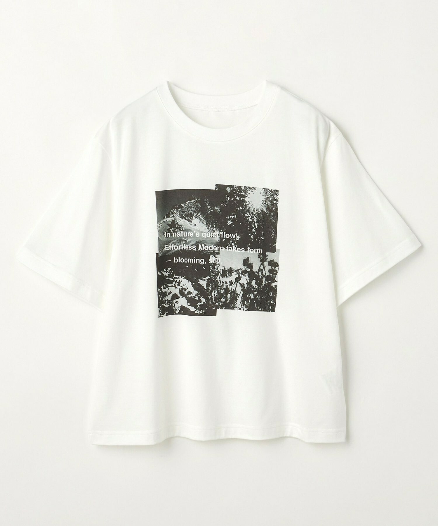 【L'EQUIPE】フォトプリントTシャツ 詳細画像 ホワイト 2
