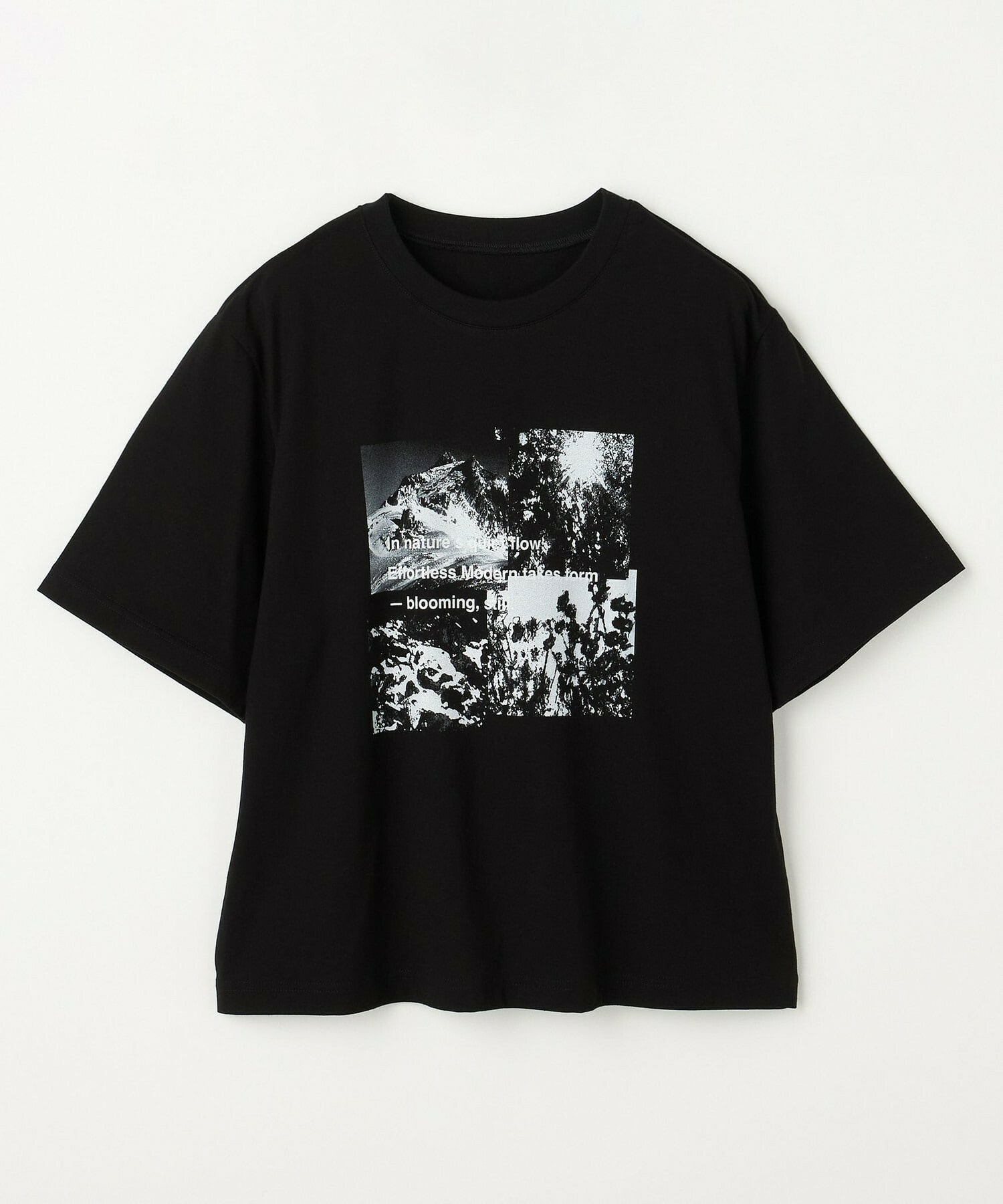 【L'EQUIPE】フォトプリントTシャツ 詳細画像 ブラック 2