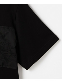 【L'EQUIPE】オーガンジー刺繍Tシャツ 詳細画像 ブラック 23