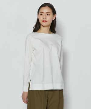 【L'EQUIPE】パーフェクトコットンカットソー 詳細画像 ホワイト 1