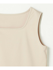 【L'EQUIPE】ベアスムーススクエアタンクトップ 詳細画像 ブラック 12