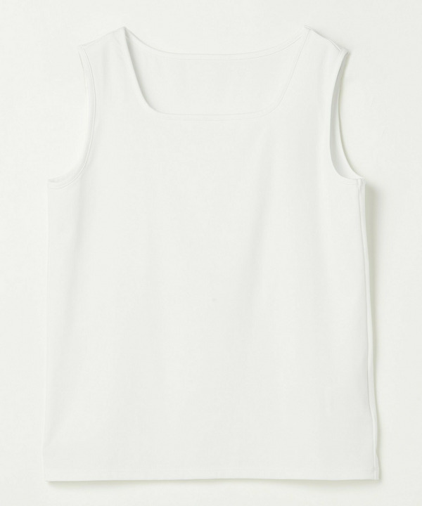 【L'EQUIPE】ベアスムーススクエアタンクトップ