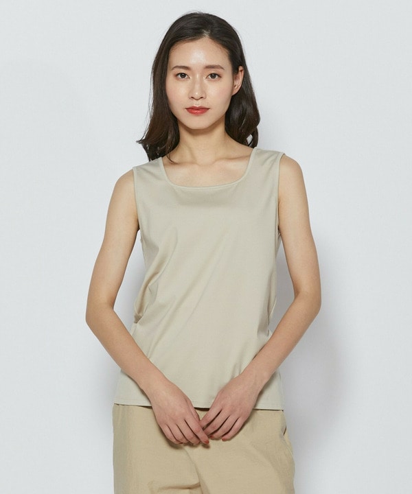 ベアスムーススクエアタンクトップ 詳細画像 ベージュ 1