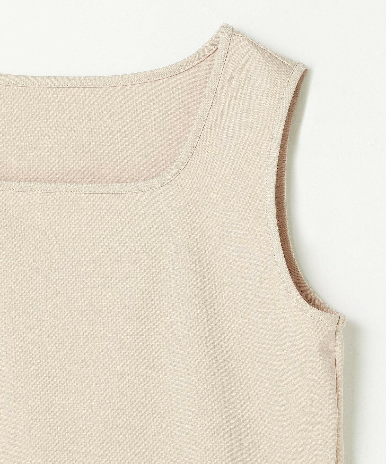 【L'EQUIPE】ベアスムーススクエアタンクトップ 詳細画像 ブラック 12