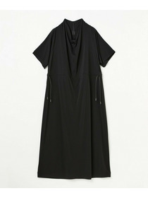 【L'EQUIPE】アセテートドライポンチワンピース 詳細画像 ブラック 15