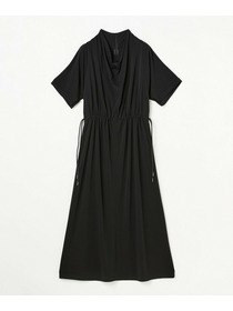 【L'EQUIPE】アセテートドライポンチワンピース 詳細画像 ブラック 17