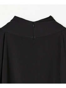 【L'EQUIPE】アセテートドライポンチワンピース 詳細画像 ブラック 19