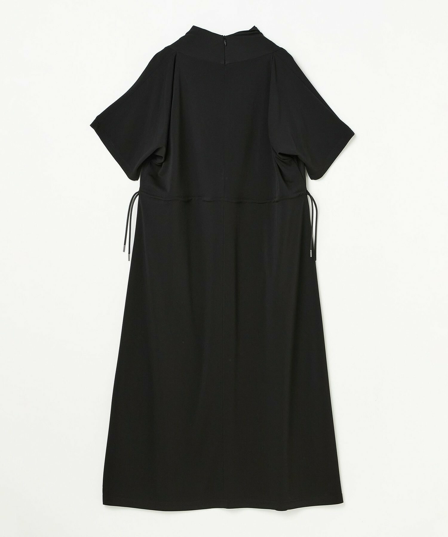 【L'EQUIPE】アセテートドライポンチワンピース 詳細画像 ブラック 16