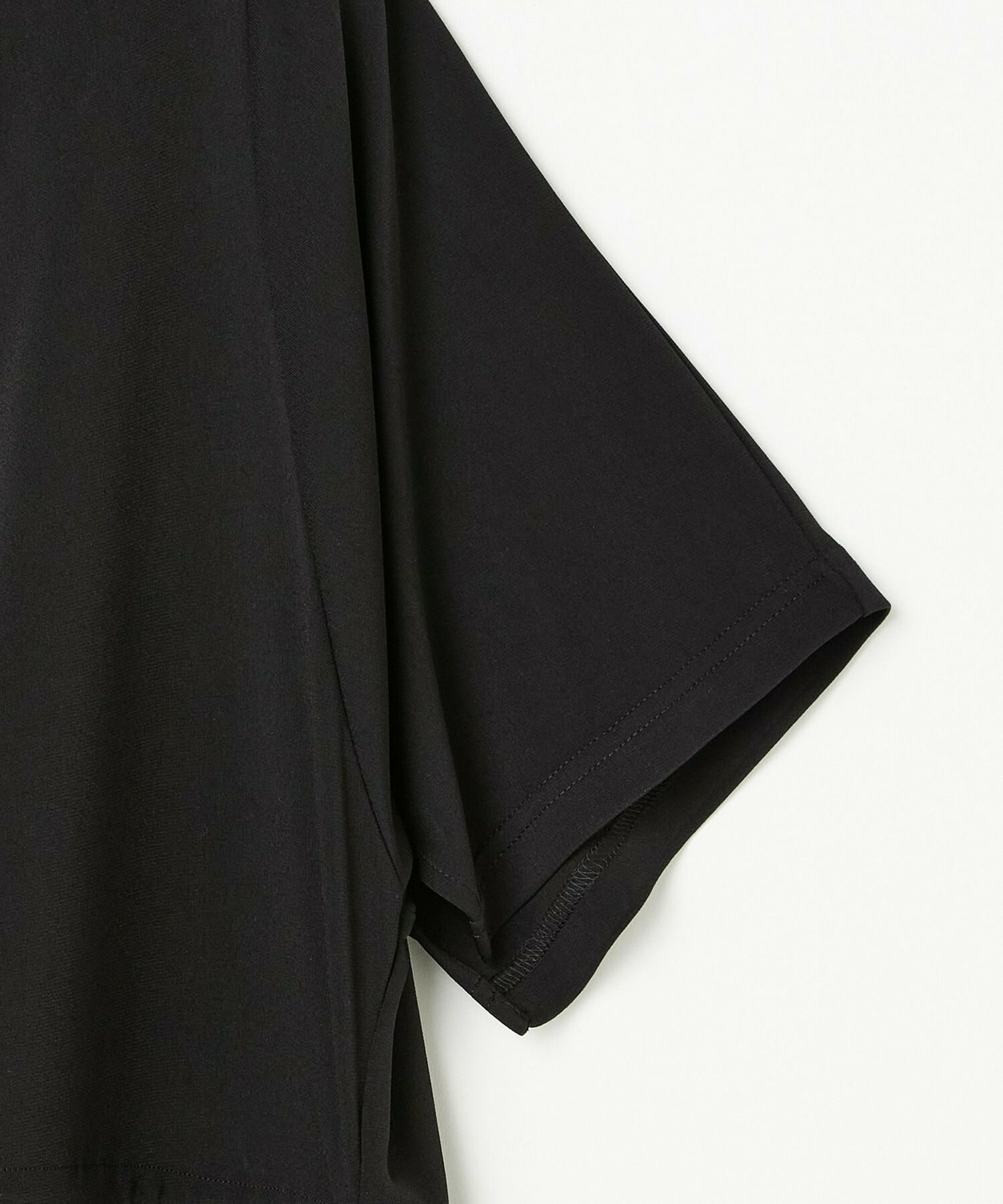 【L'EQUIPE】アセテートドライポンチワンピース 詳細画像 ブラック 20