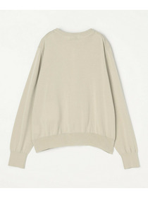 【L'EQUIPE】綿シルク配色ニットカーディガン 詳細画像 ネイビー 15