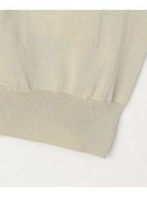 【L'EQUIPE】綿シルク配色ニットカーディガン 詳細画像 ネイビー 17