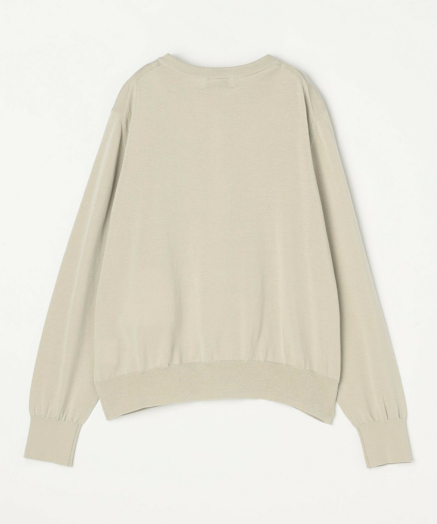 【L'EQUIPE】綿シルク配色ニットカーディガン 詳細画像 ネイビー 15