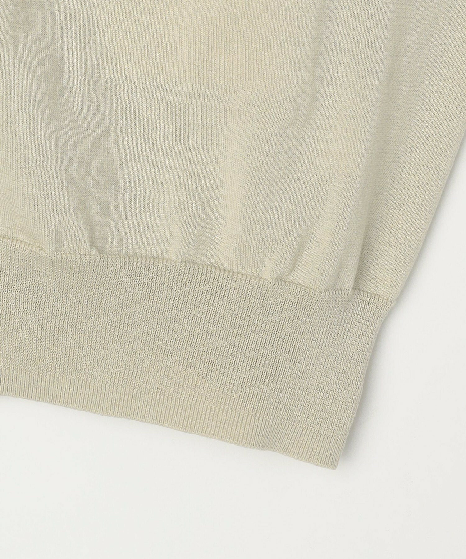 【L'EQUIPE】綿シルク配色ニットカーディガン 詳細画像 ネイビー 17